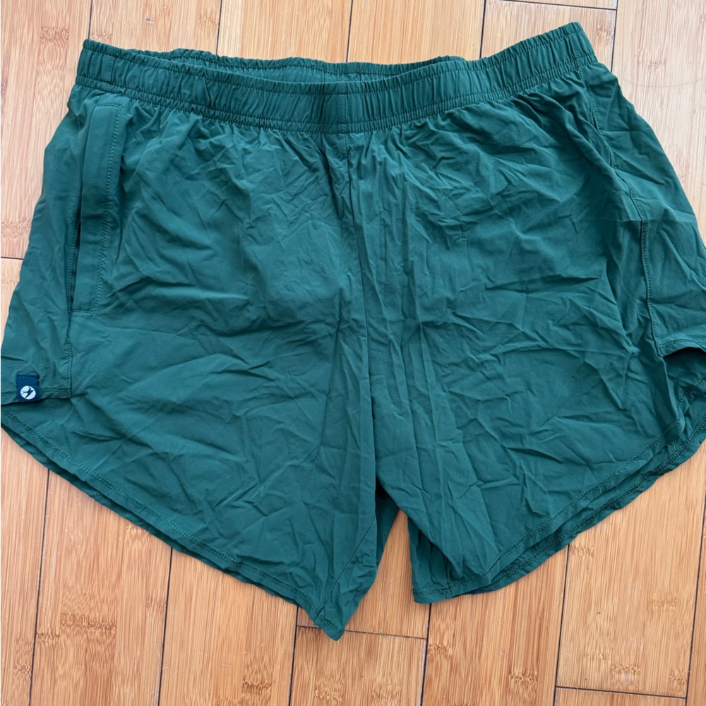Oiselle Running Shorts - Dark Greenll
